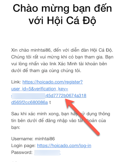 Xác minh tài khoản Hội Nhà Cái