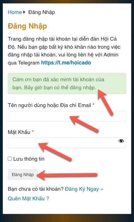 Tạo Tài Khoản Hội Cá Độ